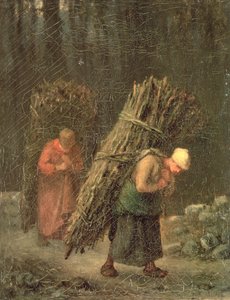 Contadine con Legna, c.1858